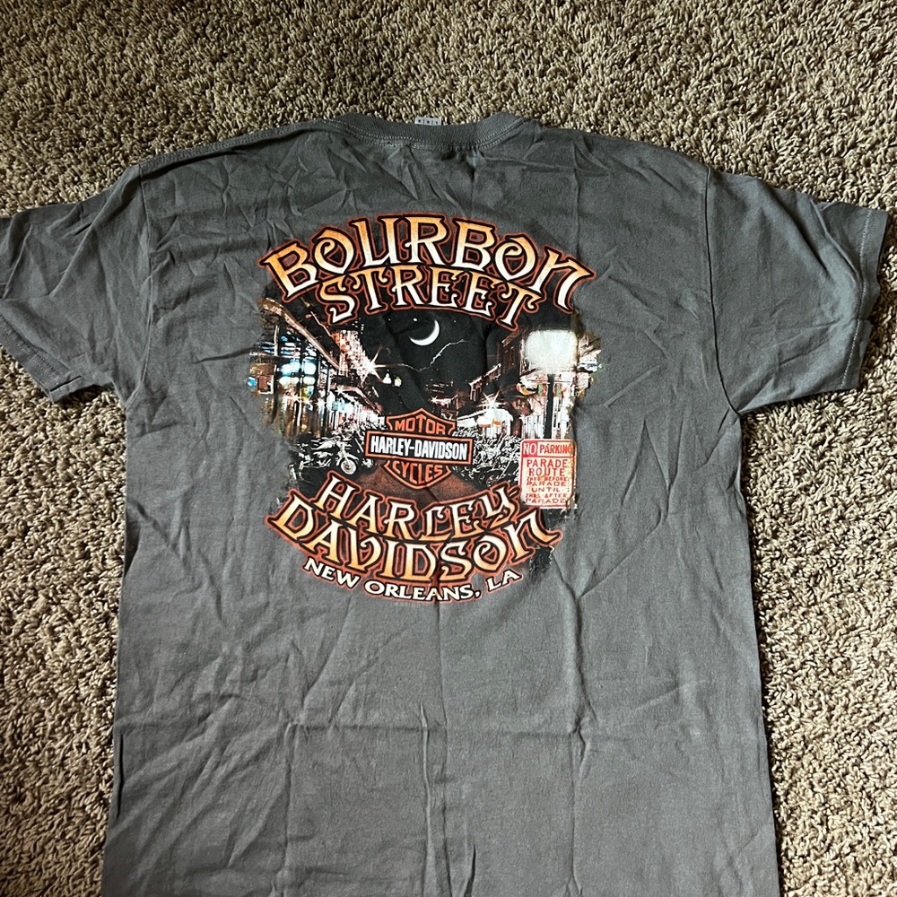 Harley-Davidson Gray Short Sleeve Tee